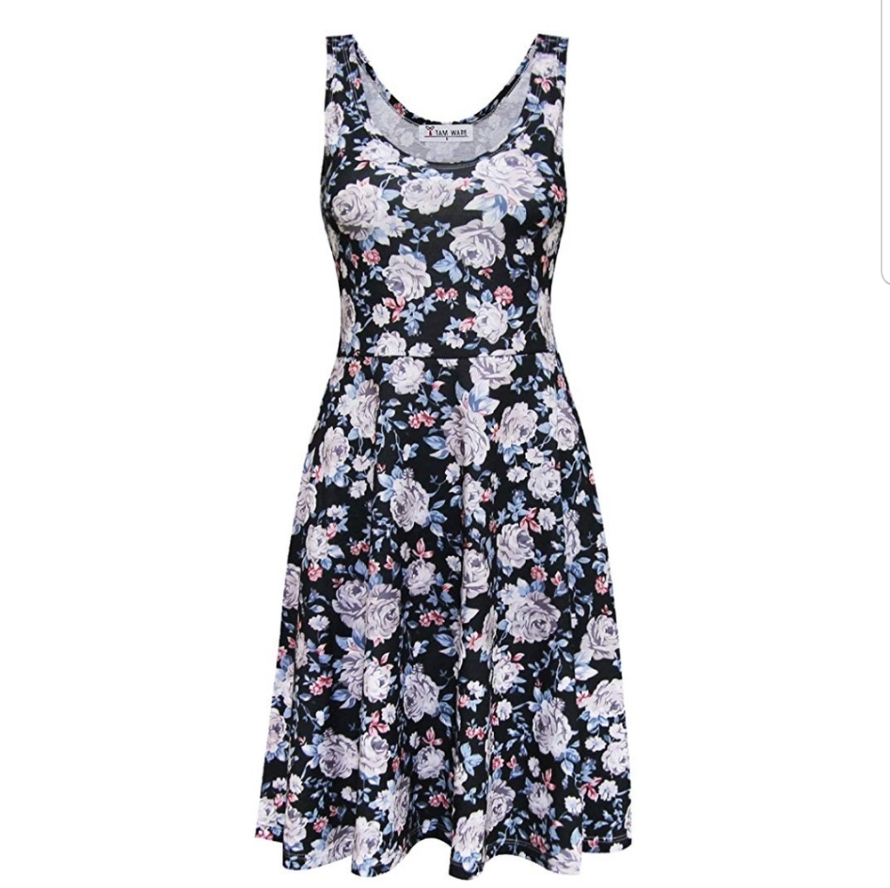 Floral Sleeveless Dress